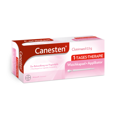 Canesten® Clotrimazol Gyn 1-Tag Weichkapsel Therapie