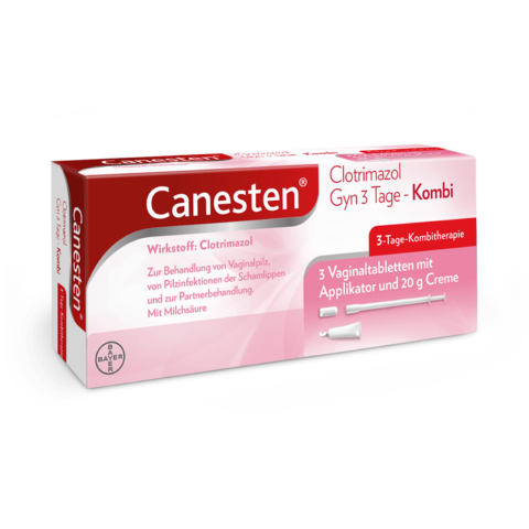 Canesten® Clotrimazol Gyn 3-Tage Kombi-Therapie