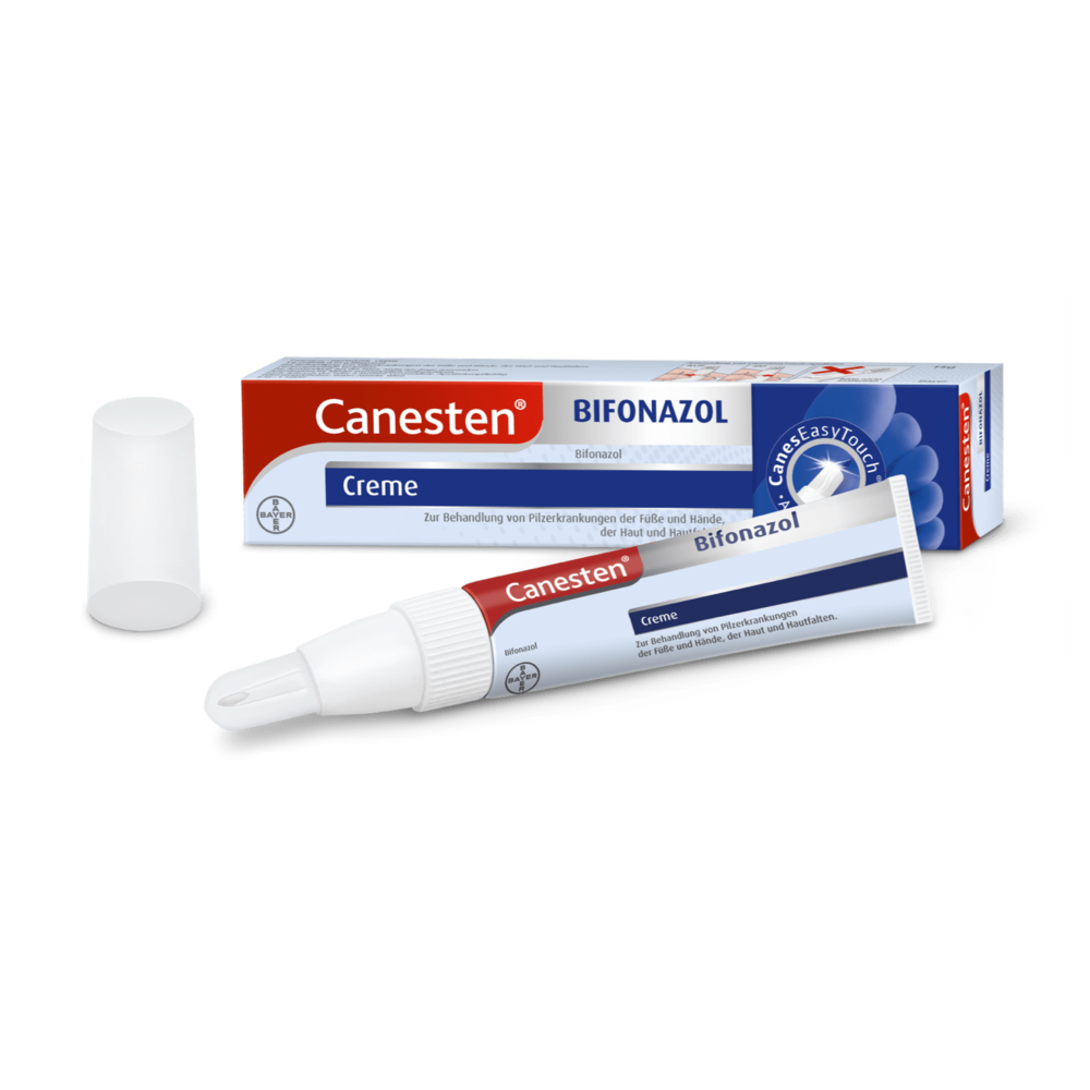 Canesten® Bifonazol Creme mit CanesEasyTouch-Applikator