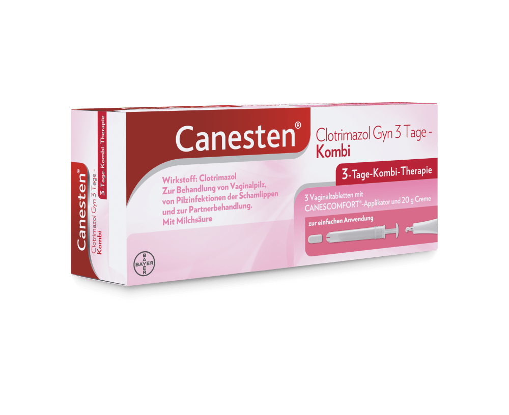 Canesten® Clotrimazol Gyn 3-Tage Kombi-Therapie