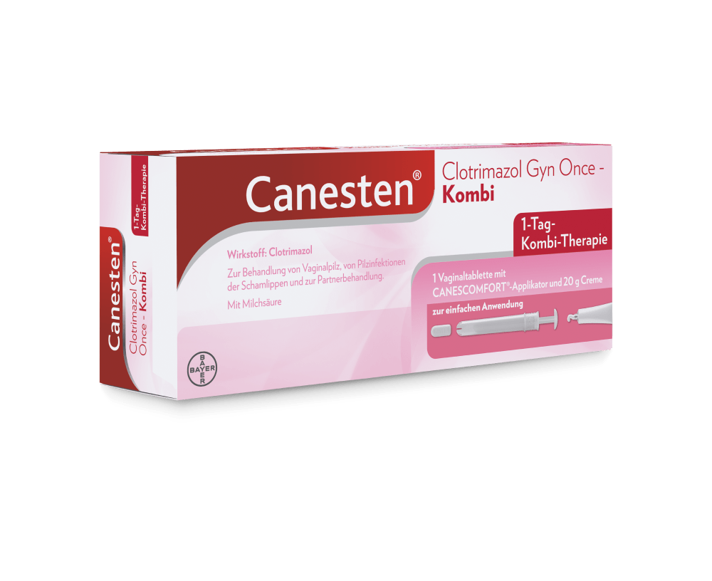 Canesten® Clotrimazol Gyn Once Combi Therapie